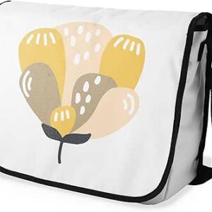 شنطة ماسنجر مدرسية مطبوعة رقمية بحزام اسود للبنات والاولاد من لو جاردين دو لين، شنطة ماسنجر للطلاب، شنط كتف مقاس 29 × 36 سم