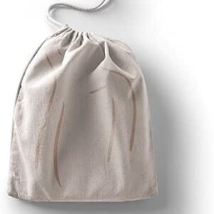 بوناميزون شنطة منتجات قطنية مطبوعة مع رباط، شنطة بقالة قابلة لاعادة الاستخدام، اكياس صديقة للبيئة وقابلة للتحلل البيولوجي، شنطة سفر، شنط تسوق، صديقة للبيئة، قابلة للطي، المقاس: 12×15 سم