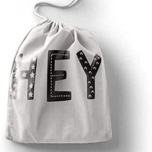 بوناميزون شنطة منتجات قطنية مطبوعة مع رباط، شنطة بقالة قابلة لاعادة الاستخدام، اكياس صديقة للبيئة وقابلة للتحلل البيولوجي، شنطة سفر، شنط تسوق، صديقة للبيئة، قابلة للطي، المقاس: 20×30 سم، قماش