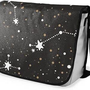 بوناميزون شنطة ماسنجر مدرسية مطبوعة رقميا للطلاب، شنطة كروس بودي وشنطة ساعي، شنطة كتف للمدرسة، العودة الى المدرسة، المقاس: 29 × 36 سم