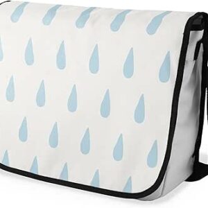 شنطة ماسنجر مدرسية مطبوعة رقمية بحزام اسود للبنات والاولاد من لو جاردين دو لين، شنطة ماسنجر للطلاب، شنط كتف مقاس 29 × 36 سم