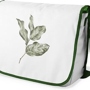 شنطة ماسنجر مدرسية مطبوعة رقميا مع احزمة كاكي للبنات والاولاد من لو جاردين دو لين، شنطة ماسنجر للطلاب، شنط كتف مقاس 29 × 36 سم