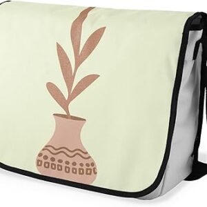 شنطة ماسنجر مدرسية مطبوعة رقمية بحزام اسود للبنات والاولاد من لو جاردين دو لين، شنطة ماسنجر للطلاب، شنط كتف مقاس 29 × 36 سم