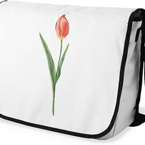 شنطة ماسنجر مدرسية مطبوعة رقمية بحزام اسود للبنات والاولاد من لو جاردين دو لين، شنطة ماسنجر للطلاب، شنط كتف مقاس 29 × 36 سم