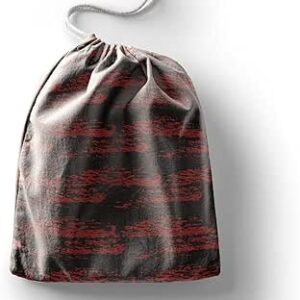 بوناميزون شنطة منتجات قطنية مطبوعة مع رباط، شنطة بقالة قابلة لاعادة الاستخدام، اكياس صديقة للبيئة وقابلة للتحلل البيولوجي، شنطة سفر، شنط تسوق، صديقة للبيئة، قابلة للطي، المقاس: 12×15 سم، قماش