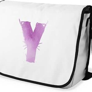 شنطة ماسنجر مدرسية مطبوعة رقمية بحزام اسود للبنات والاولاد من لو جاردين دو لين، شنطة ماسنجر للطلاب، شنط كتف مقاس 29 × 36 سم