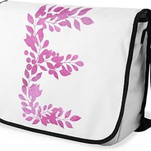 بوناميزون شنطة ماسنجر مدرسية مطبوعة رقميا مع حزام اسود للطلاب، شنطة كروس وشنطة ساعي، شنطة كتف للمدرسة، العودة الى المدرسة، المقاس: 29 × 36 سم