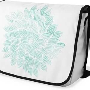 شنطة ماسنجر مدرسية مطبوعة رقمية بحزام اسود للبنات والاولاد من لو جاردين دو لين، شنطة ماسنجر للطلاب، شنط كتف مقاس 29 × 36 سم