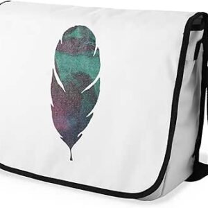 شنطة ماسنجر مدرسية مطبوعة رقمية بحزام اسود للبنات والاولاد من لو جاردين دو لين، شنطة ماسنجر للطلاب، شنط كتف مقاس 29 × 36 سم