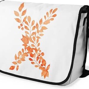 بوناميزون شنطة ماسنجر مدرسية مطبوعة رقميا مع حزام اسود للطلاب، شنطة كروس وشنطة ساعي، شنطة كتف للمدرسة، العودة الى المدرسة، المقاس: 29 × 36 سم