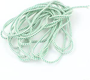 سوار مطاطي دائري مطلي بالنايلون باللون الاخضر والابيض بطول 4.4 متر من رويلوجود (id:f1 e2d 0a 402 136