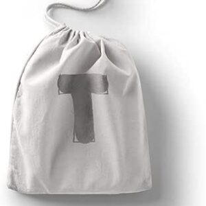 بوناميزون شنطة منتجات قطنية مطبوعة مع رباط، شنطة بقالة قابلة لاعادة الاستخدام، اكياس صديقة للبيئة وقابلة للتحلل البيولوجي، شنطة سفر، شنط تسوق، صديقة للبيئة، قابلة للطي، المقاس: 20×30 سم