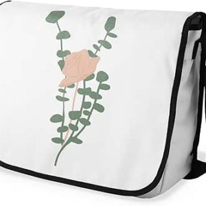 شنطة ماسنجر مدرسية مطبوعة رقمية بحزام اسود للبنات والاولاد من لو جاردين دو لين، شنطة ماسنجر للطلاب، شنط كتف مقاس 29 × 36 سم