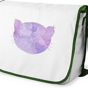 شنطة ماسنجر مدرسية مطبوعة رقميا مع احزمة كاكي للبنات والاولاد من لو جاردين دو لين، شنطة ماسنجر للطلاب، شنط كتف مقاس 29 × 36 سم