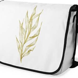 شنطة ماسنجر مدرسية مطبوعة رقمية بحزام اسود للبنات والاولاد من لو جاردين دو لين، شنطة ماسنجر للطلاب، شنط كتف مقاس 29 × 36 سم