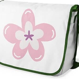 شنطة ماسنجر مدرسية مطبوعة رقميا مع احزمة كاكي للبنات والاولاد من لو جاردين دو لين، شنطة ماسنجر للطلاب، شنط كتف مقاس 29 × 36 سم