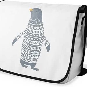 شنطة ماسنجر مدرسية مطبوعة رقمية بحزام اسود للبنات والاولاد من لو جاردين دو لين، شنطة ماسنجر للطلاب، شنط كتف مقاس 29 × 36 سم