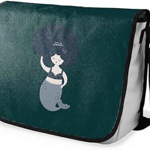 بوناميزون شنطة ماسنجر مدرسية مطبوعة رقميا للطلاب، شنطة كروس بودي وشنطة ساعي، شنطة كتف للمدرسة، العودة الى المدرسة، المقاس: 29 × 36 سم