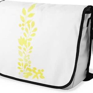 بوناميزون شنطة ماسنجر مدرسية مطبوعة رقميا مع حزام اسود للطلاب، شنطة كروس وشنطة ساعي، شنطة كتف للمدرسة، العودة الى المدرسة، المقاس: 29 × 36 سم