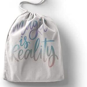 بوناميزون شنطة منتجات قطنية مطبوعة مع رباط، شنطة بقالة قابلة لاعادة الاستخدام، اكياس صديقة للبيئة وقابلة للتحلل البيولوجي، شنطة سفر، شنط تسوق، صديقة للبيئة، قابلة للطي، المقاس: 12×15 سم، قماش