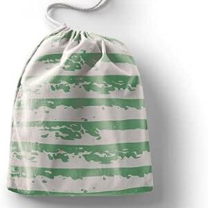 بوناميزون شنطة منتجات قطنية مطبوعة مع رباط، شنطة بقالة قابلة لاعادة الاستخدام، اكياس صديقة للبيئة وقابلة للتحلل البيولوجي، شنطة سفر، شنط تسوق، صديقة للبيئة، قابلة للطي، المقاس: 12×15 سم، قماش