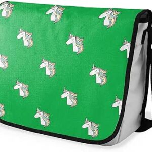 بوناميزون شنطة ماسنجر مدرسية مطبوعة رقميا للطلاب، شنطة كروس بودي وشنطة ساعي، شنطة كتف للمدرسة، العودة الى المدرسة، المقاس: 29 × 36 سم