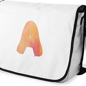 بوناميزون شنطة ماسنجر مدرسية مطبوعة رقميا مع حزام اسود للطلاب، شنطة كروس وشنطة ساعي، شنطة كتف للمدرسة، العودة الى المدرسة، المقاس: 29 × 36 سم