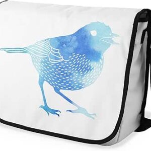 بوناميزون شنطة ماسنجر مدرسية مطبوعة رقميا مع حزام اسود للطلاب، شنطة كروس وشنطة ساعي، شنطة كتف للمدرسة، العودة الى المدرسة، المقاس: 29 × 36 سم