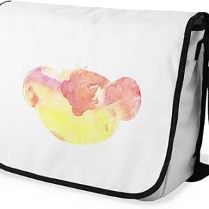 شنطة ماسنجر مدرسية مطبوعة رقمية بحزام اسود للبنات والاولاد من لو جاردين دو لين، شنطة ماسنجر للطلاب، شنط كتف مقاس 29 × 36 سم