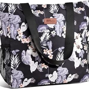 بورينغر شنطة كبيرة توت مع جيوب من هومسبون، شنطة كتف خفيفة الوزن للسفر والمشي لمسافات طويلة والشاطئ وصالة الالعاب الرياضية