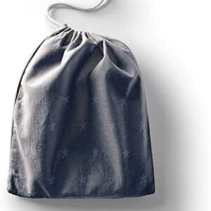 بوناميزون شنطة منتجات قطنية مطبوعة مع رباط، شنطة بقالة قابلة لاعادة الاستخدام، اكياس صديقة للبيئة وقابلة للتحلل البيولوجي، شنطة سفر، شنط تسوق، صديقة للبيئة، قابلة للطي، المقاس: 12×15 سم