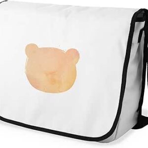 بوناميزون شنطة ماسنجر مدرسية مطبوعة رقميا مع حزام اسود للطلاب، شنطة كروس وشنطة ساعي، شنطة كتف للمدرسة، العودة الى المدرسة، المقاس: 29 × 36 سم