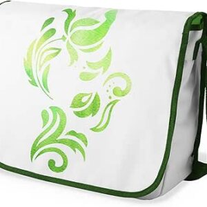 شنطة ماسنجر مدرسية مطبوعة رقميا مع احزمة كاكي للبنات والاولاد من لو جاردين دو لين، شنطة ماسنجر للطلاب، شنط كتف مقاس 29 × 36 سم