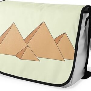 شنطة ماسنجر مدرسية مطبوعة رقمية بحزام اسود للبنات والاولاد من لو جاردين دو لين، شنطة ماسنجر للطلاب، شنط كتف مقاس 29 × 36 سم