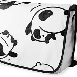 شنطة ماسنجر مدرسية مطبوعة رقمية بحزام اسود للبنات والاولاد من لو جاردين دو لين، شنطة ماسنجر للطلاب، شنط كتف مقاس 29 × 36 سم