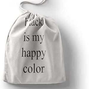 بوناميزون شنطة منتجات قطنية مطبوعة مع رباط، شنطة بقالة قابلة لاعادة الاستخدام، اكياس صديقة للبيئة وقابلة للتحلل البيولوجي، شنطة سفر، شنط تسوق، صديقة للبيئة، قابلة للطي، المقاس: 12×15 سم، قماش