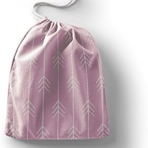 بوناميزون شنطة منتجات قطنية مطبوعة مع رباط، شنطة بقالة قابلة لاعادة الاستخدام، اكياس صديقة للبيئة وقابلة للتحلل البيولوجي، شنطة سفر، شنط تسوق، صديقة للبيئة، قابلة للطي، المقاس: 12×15 سم