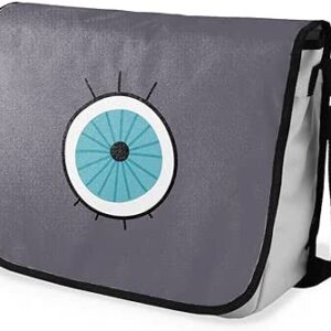 بوناميزون شنطة ماسنجر مدرسية مطبوعة رقميا للطلاب، شنطة كروس بودي وشنطة ساعي، شنطة كتف للمدرسة، العودة الى المدرسة، المقاس: 29 × 36 سم، ألوان متعددة