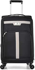 حقيبة سفر كابينة الطائرة من نيوترافل مقاس 20 بوصة 8877-20، أكريلونيتريل بوتادين ستايرين (ABS)، أسود