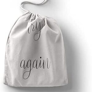 بوناميزون شنطة منتجات قطنية مطبوعة مع رباط، شنطة بقالة قابلة لاعادة الاستخدام، اكياس صديقة للبيئة وقابلة للتحلل البيولوجي، شنطة سفر، شنط تسوق، صديقة للبيئة، قابلة للطي، المقاس: 12×15 سم