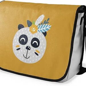 بوناميزون شنطة ماسنجر مدرسية مطبوعة رقميا للطلاب، شنطة كروس بودي وشنطة ساعي، شنطة كتف للمدرسة، العودة الى المدرسة، المقاس: 29 × 36 سم، ألوان متعددة