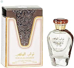 عطر تراب الذهب - او دي بارفان - 100 مل من ارض الزعفران، للجنسين