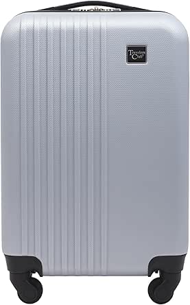 شنطة سفر كوزمو بعجلات دوارة وجوانب صلبة من ترافيلارز كلوب، أكريلونيتريل بوتادين ستايرين (ABS)