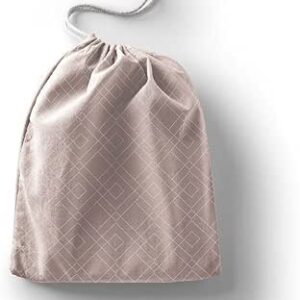 بوناميزون شنطة منتجات قطنية مطبوعة مع رباط، شنطة بقالة قابلة لاعادة الاستخدام، اكياس صديقة للبيئة وقابلة للتحلل البيولوجي، شنطة سفر، شنط تسوق، صديقة للبيئة، قابلة للطي، المقاس: 12×15 سم، قماش