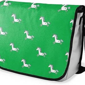 بوناميزون شنطة ماسنجر مدرسية مطبوعة رقميا للطلاب، شنطة كروس بودي وشنطة ساعي، شنطة كتف للمدرسة، العودة الى المدرسة، المقاس: 29 × 36 سم