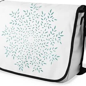 شنطة ماسنجر مدرسية مطبوعة رقمية بحزام اسود للبنات والاولاد من لو جاردين دو لين، شنطة ماسنجر للطلاب، شنط كتف مقاس 29 × 36 سم