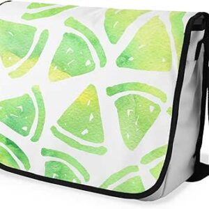 شنطة ماسنجر مدرسية مطبوعة رقمية بحزام اسود للبنات والاولاد من لو جاردين دو لين، شنطة ماسنجر للطلاب، شنط كتف مقاس 29 × 36 سم