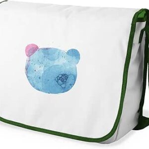 بونامايسون حقيبة مدرسية رسول مطبوعة رقميًا مع حزام كاكي للطلاب ، حقيبة كروس بودي ، حقيبة ساعي ، حقيبة كتف للمدرسة، العودة إلى المدرسة، الحجم: 29 × 36 سم، ألوان متعددة