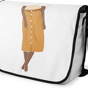 شنطة ماسنجر مدرسية مطبوعة رقمية بحزام اسود للبنات والاولاد من لو جاردين دو لين، شنطة ماسنجر للطلاب، شنط كتف مقاس 29 × 36 سم