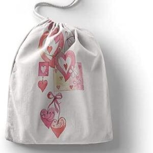 بوناميزون شنطة منتجات قطنية مطبوعة مع رباط، شنطة بقالة قابلة لاعادة الاستخدام، اكياس صديقة للبيئة وقابلة للتحلل البيولوجي، شنطة سفر، شنط تسوق، صديقة للبيئة، قابلة للطي، المقاس: 20×30 سم، لوحة قماشية